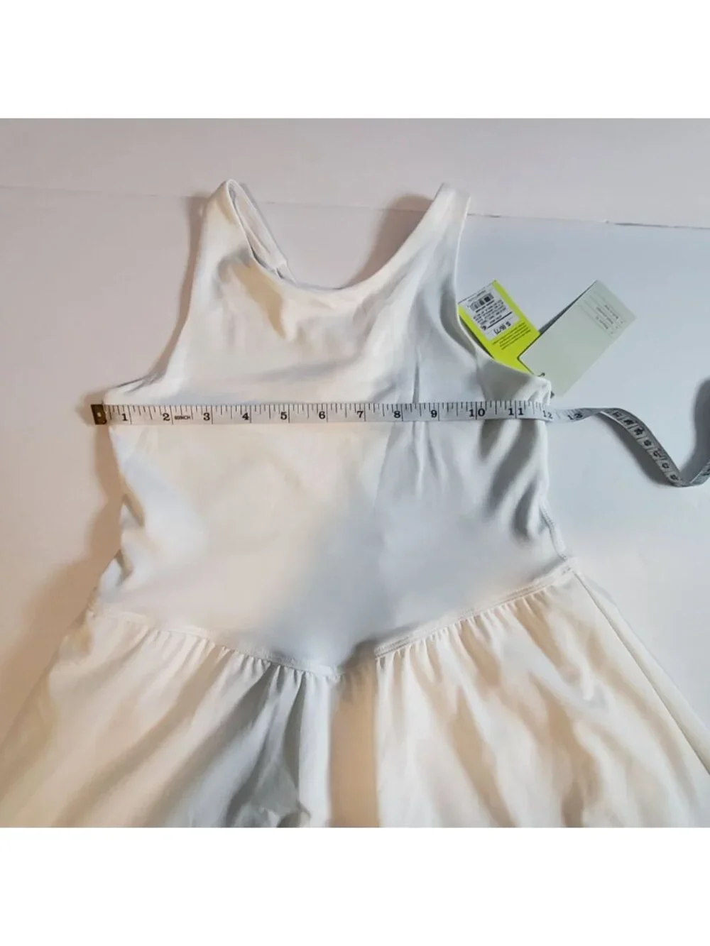 All In Motion Girls White Sleeveless Dress With Built-In Shorts Size S - Picture 4 of 9